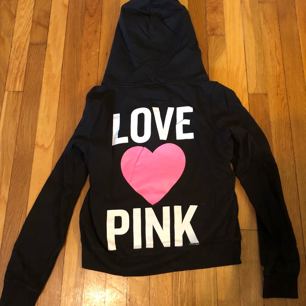 Victoria’s Secret Pink zip up sweatshirt